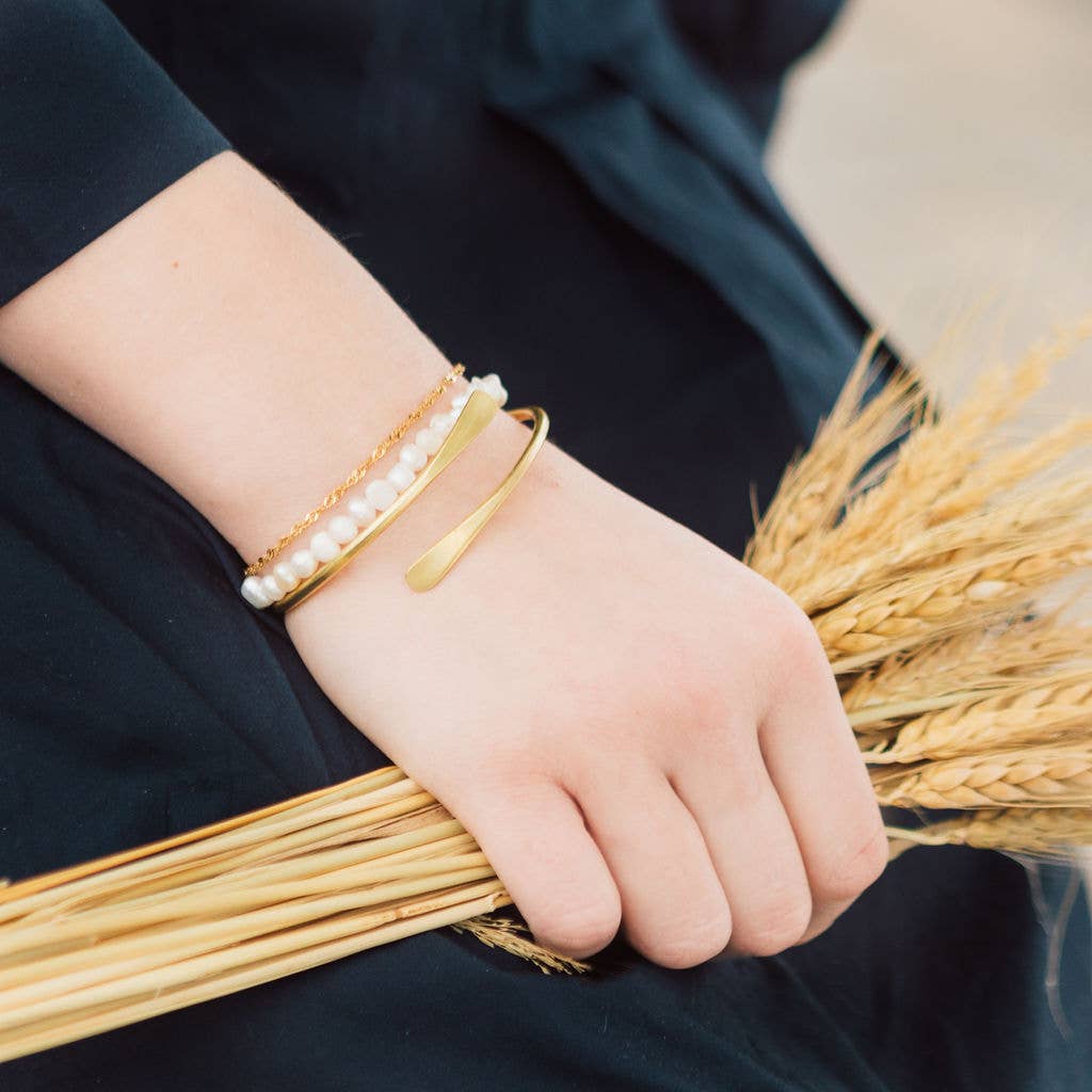 Wesley Diamond Cut Bracelet