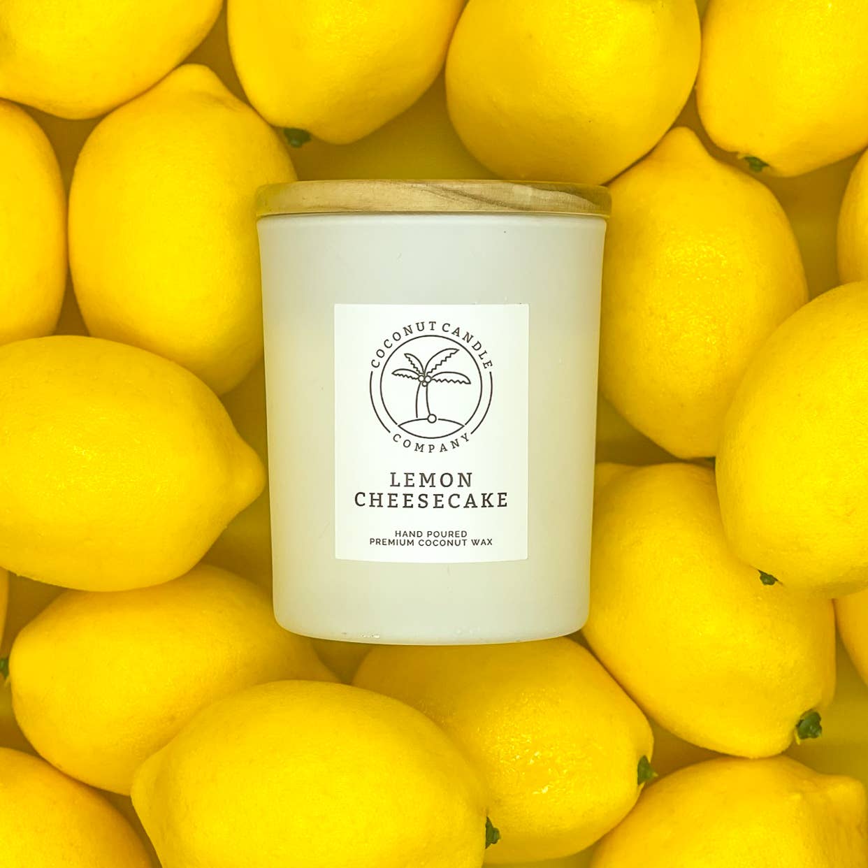 Lemon Cheesecake Candle: 4oz, 6oz, 8oz