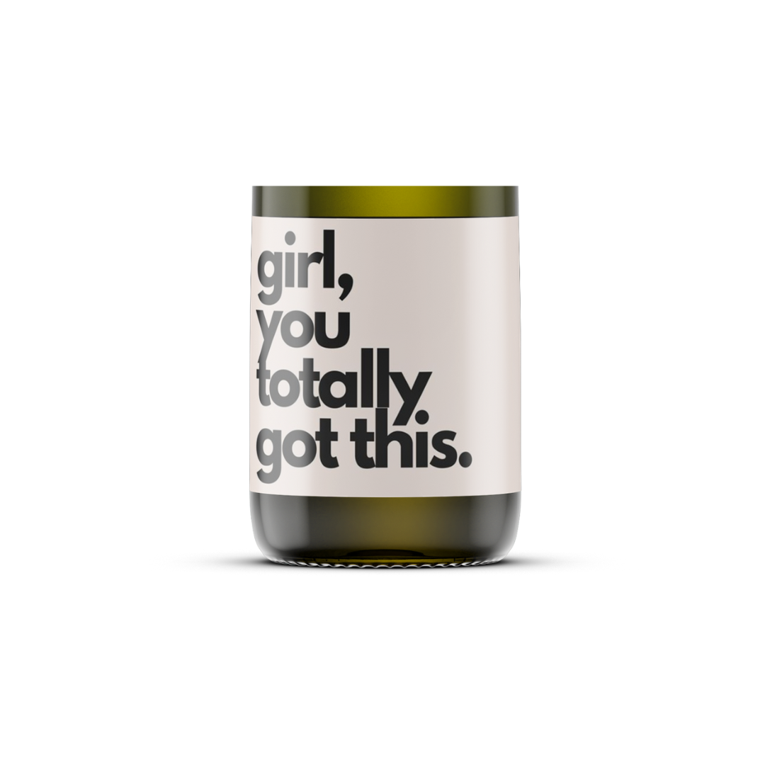 Girl, you totally got this! Soy Candle