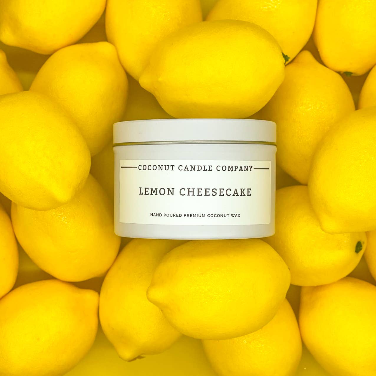 Lemon Cheesecake Candle: 4oz, 6oz, 8oz