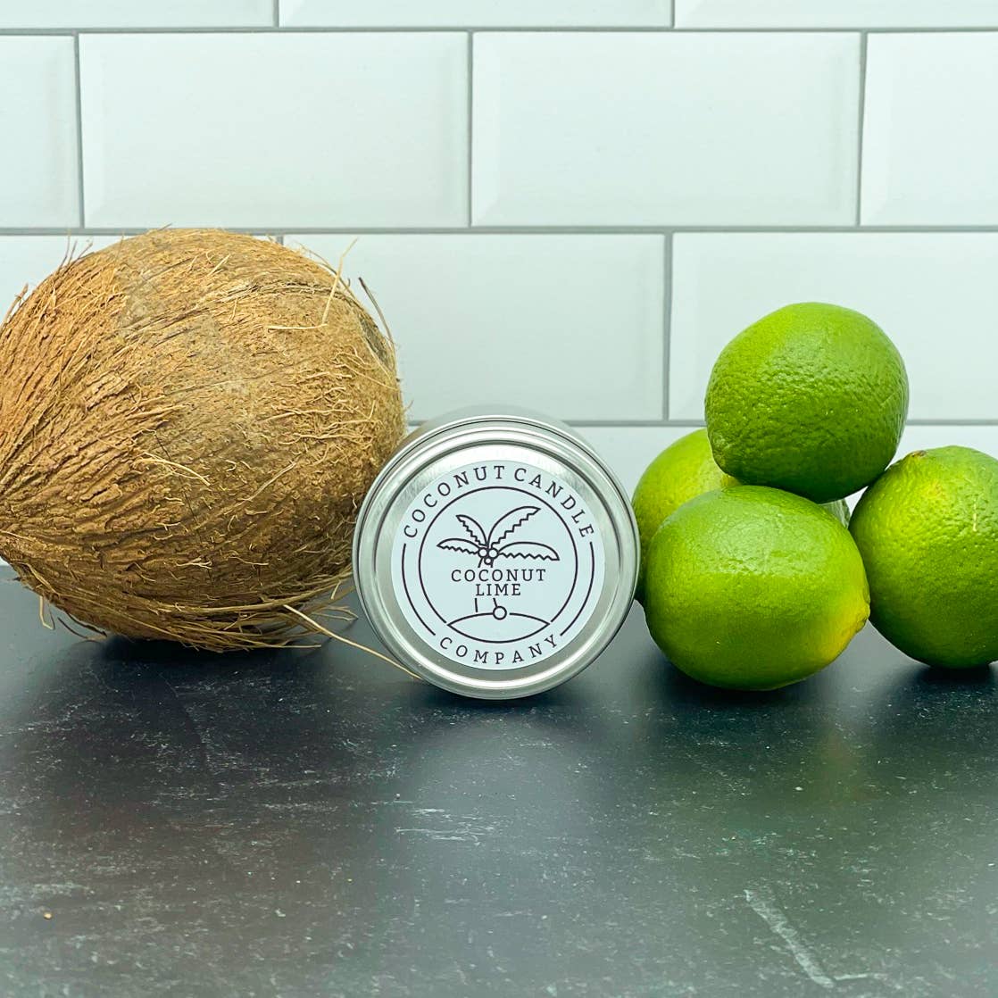 Coconut Lime Candle: 6oz or 8oz