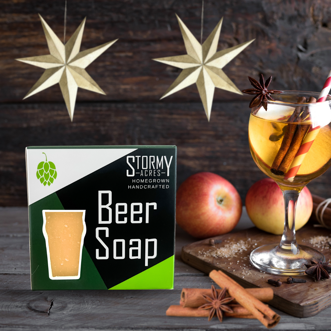 Beer Soap - Spiced Cider - Men's Bar Soap