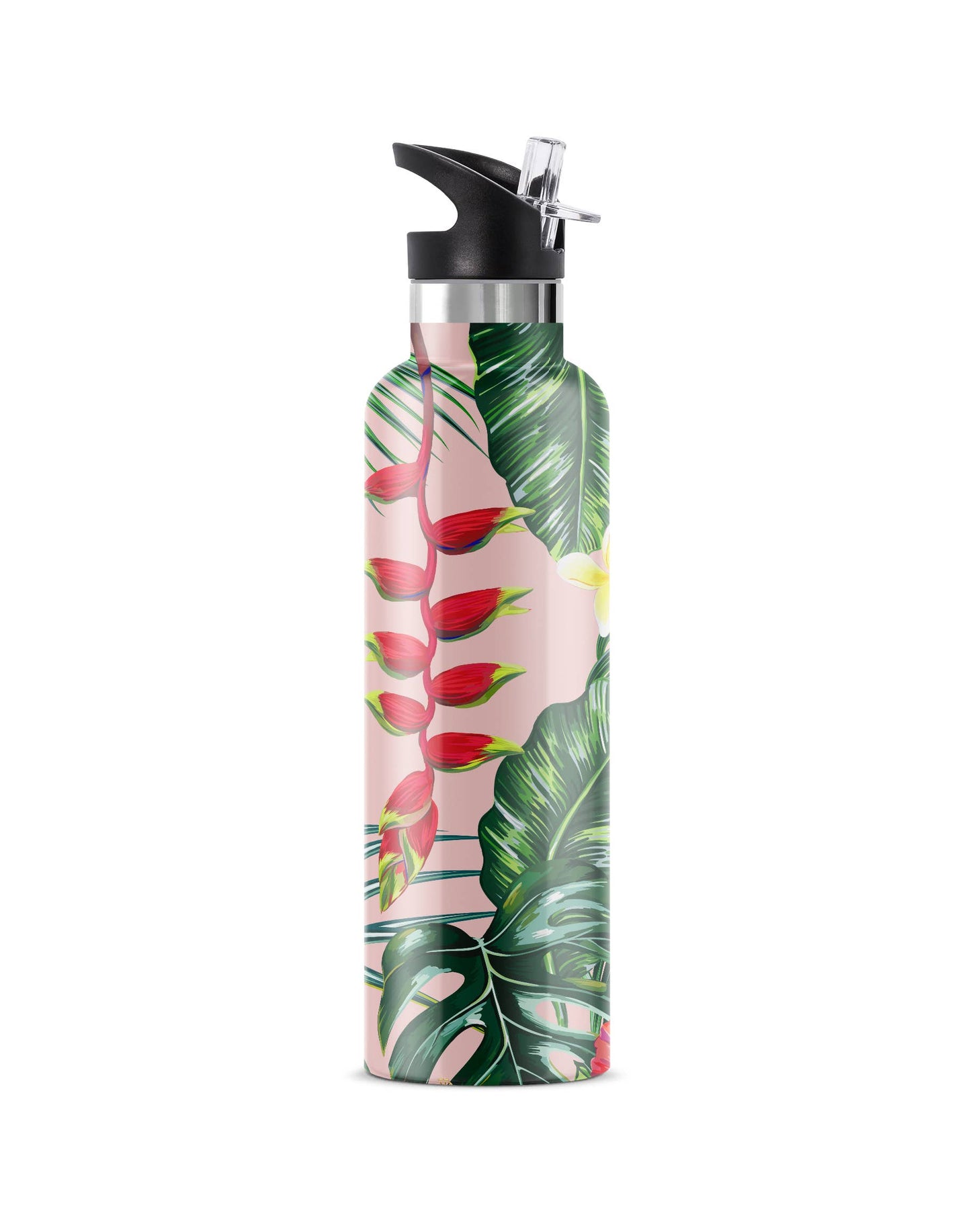 FLAMINGO | 25 oz Insulated Water Bottle Flip'n'Sip Lid