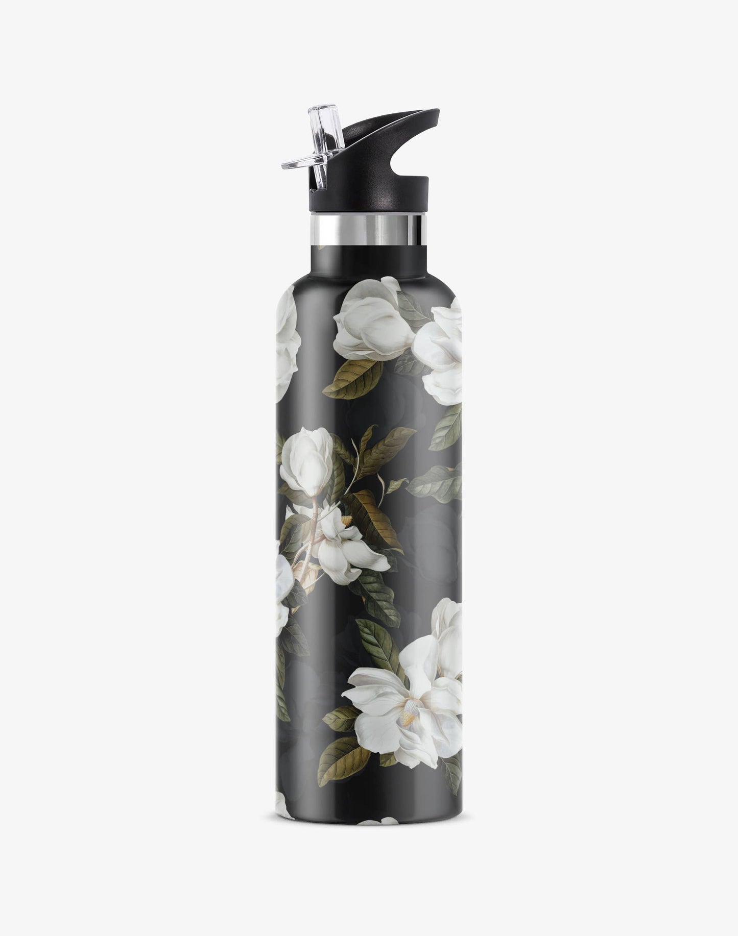 MAGNOLIA | 25 oz Insulated Water Bottle Flip' n ' Sip Lid