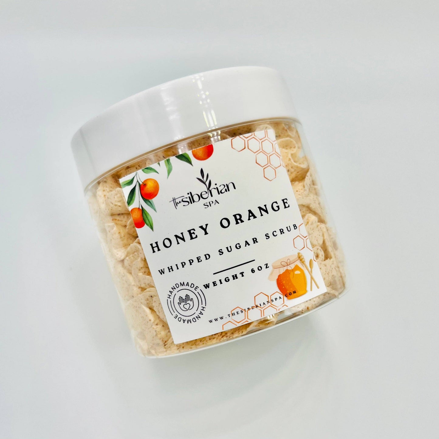 Honey Orange Whipped Sugar Scrub