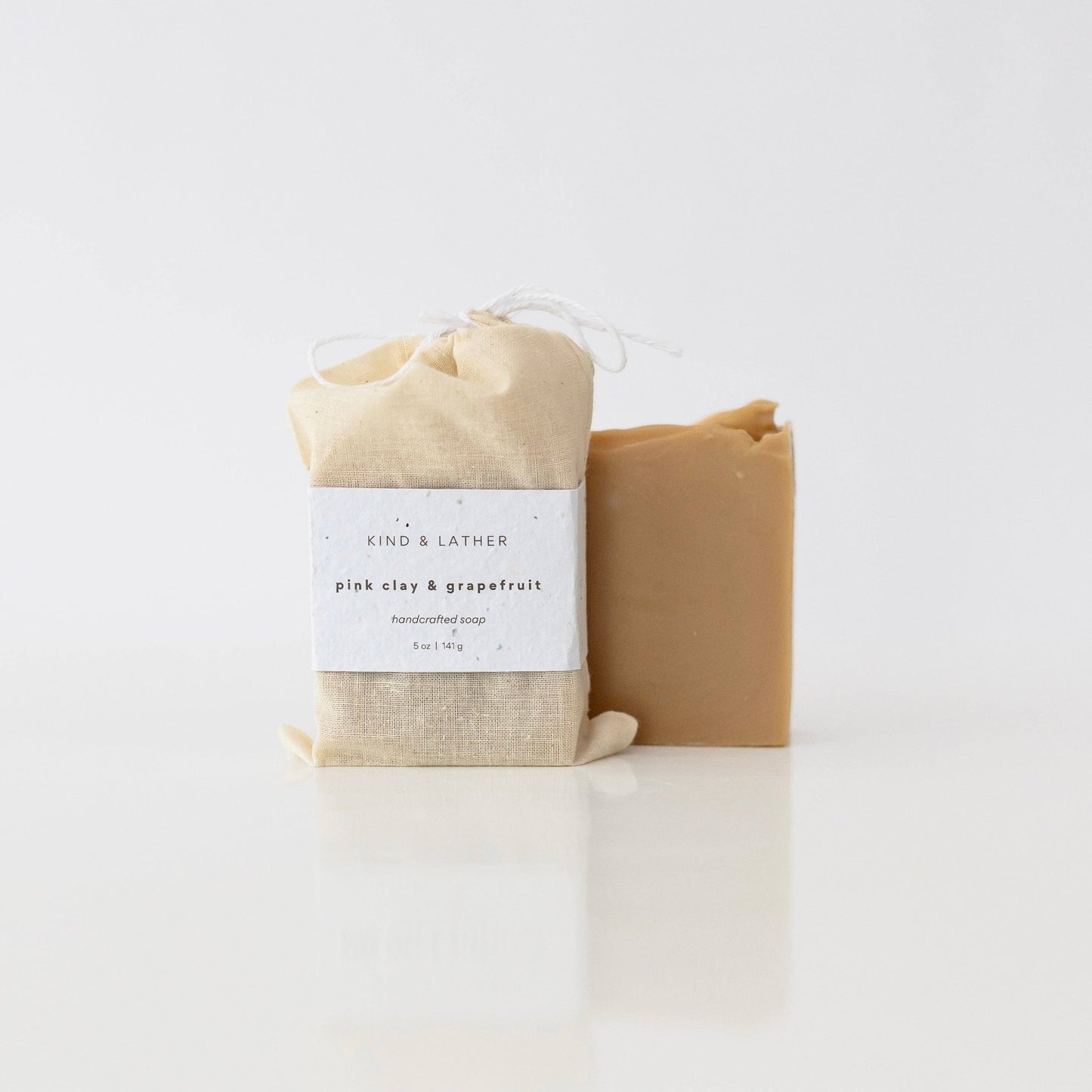 Pink Clay & Grapefruit | Handcrafted Soap