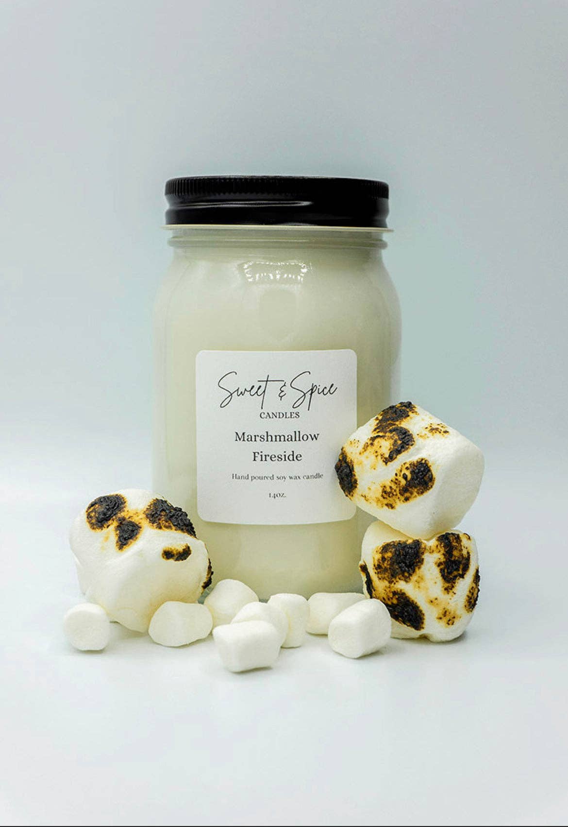 Marshmallow Fireside Soy Wax Candle