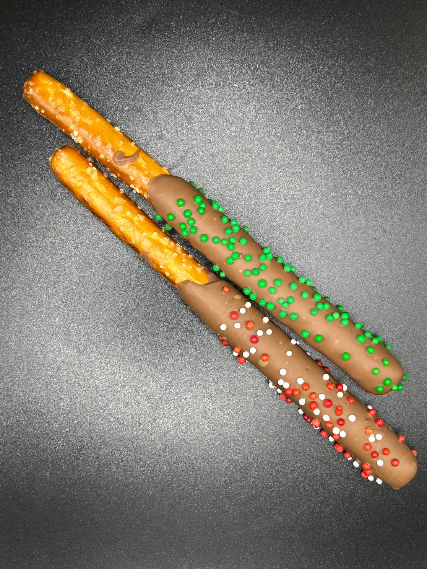 Holiday Pretzel Rods