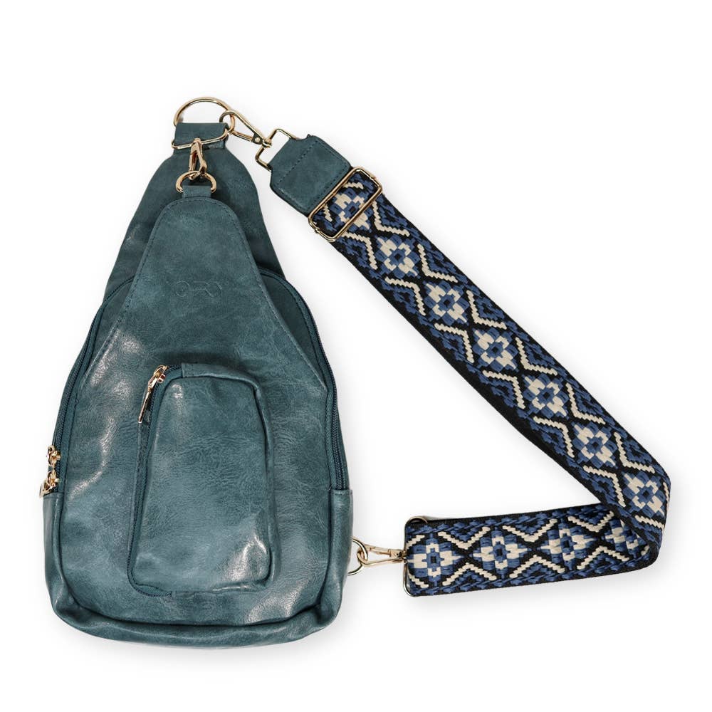 Best Seller! Hailey Crossbody Sling Bag - Sea