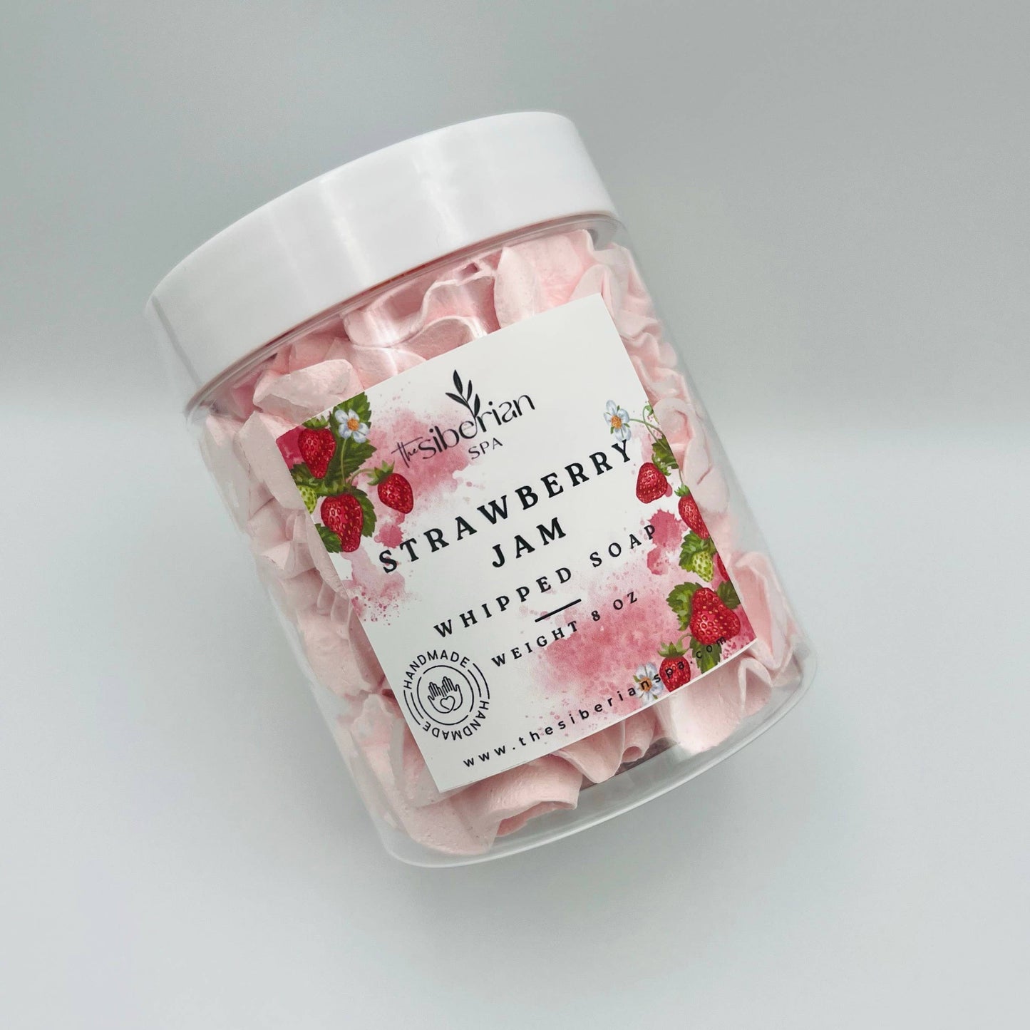 Strawberry Jam Whipped Soap