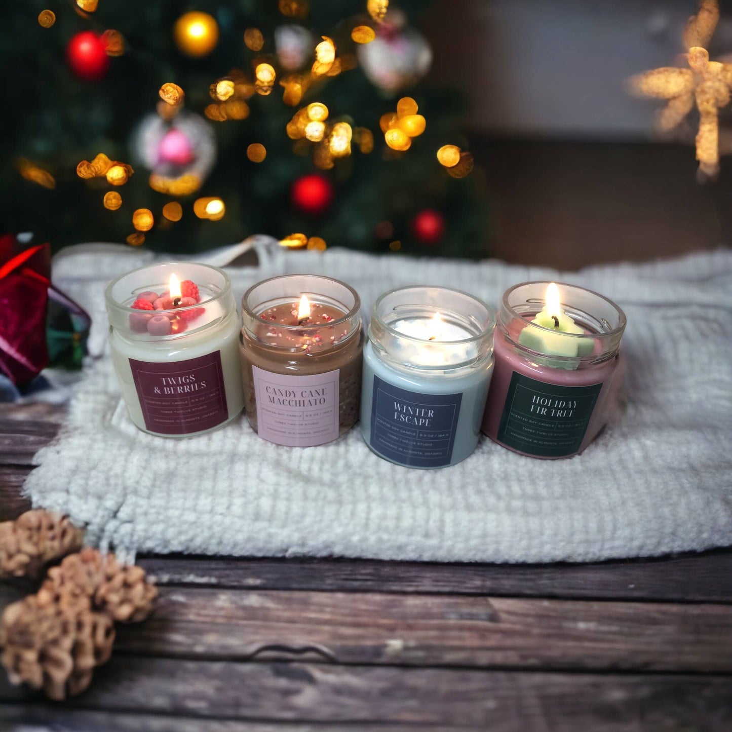 Holiday/Christmas Soy Candles