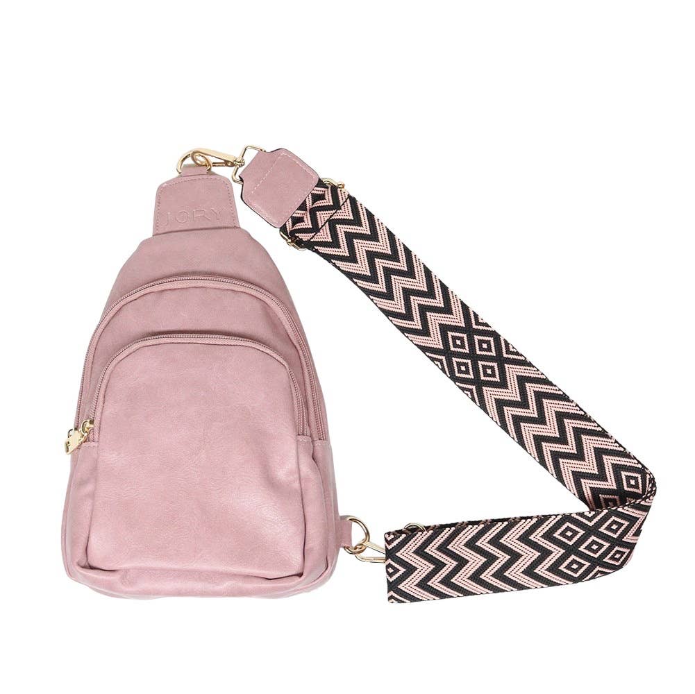 Best Seller! Rebeca Crossbody Sling Bag - Blush