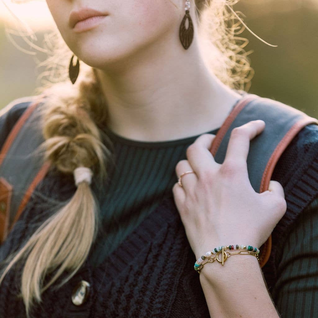 Louisa Paperclip Chain Bracelet