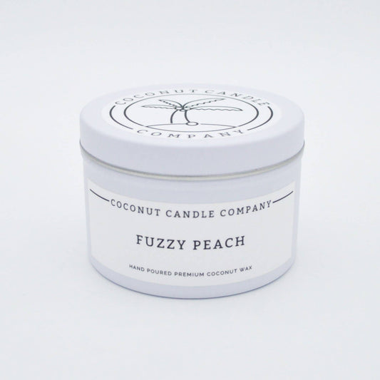 Fuzzy Peach Candle: 8oz