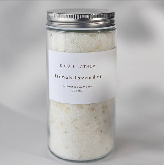 French Lavender | Coconut Milk Bath Soak