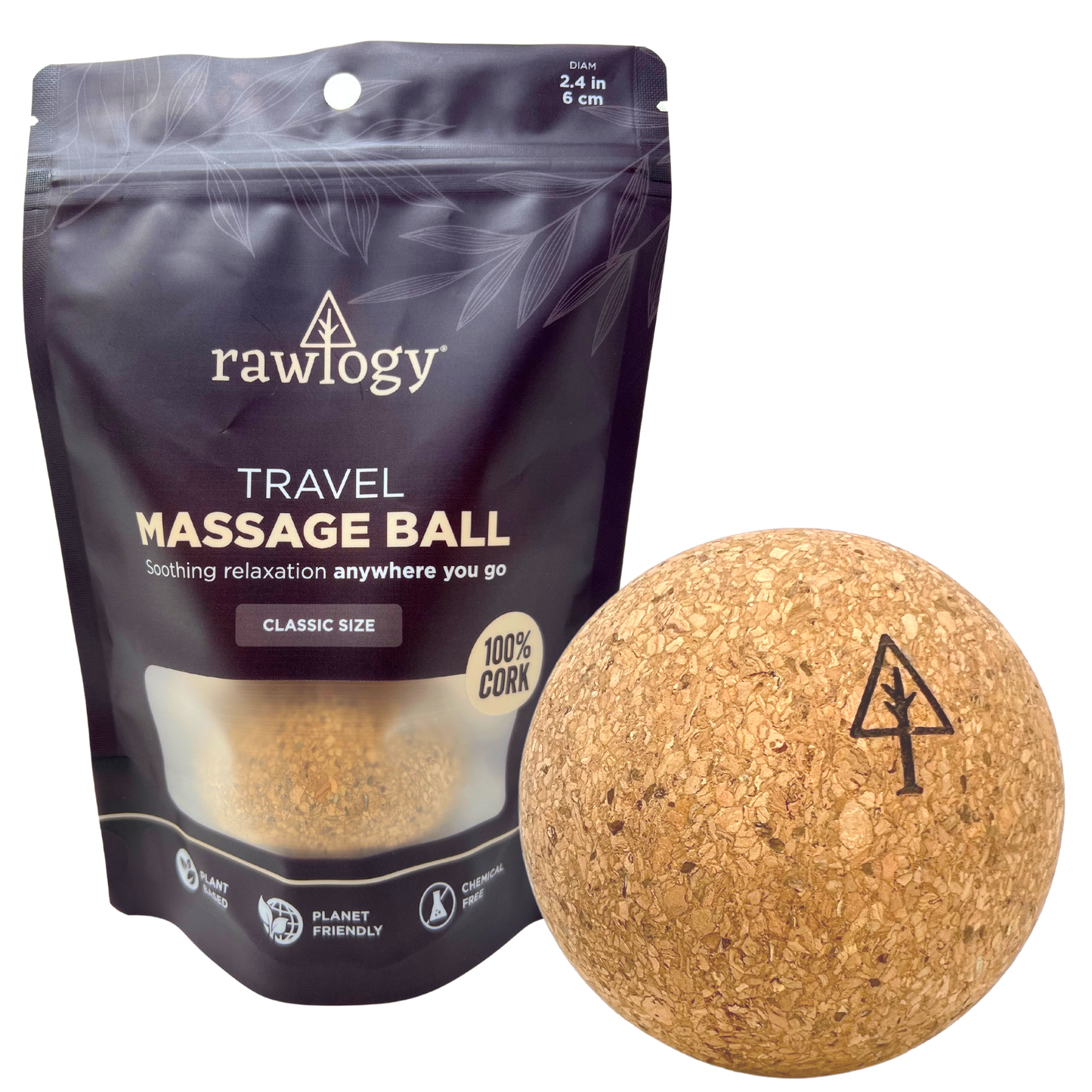 Rawlogy® Cork Massage Ball