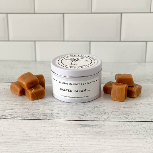 Salted Caramel Candle: 8oz