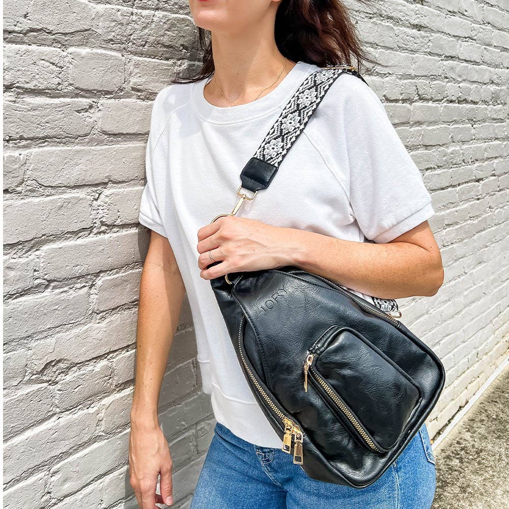 Best Seller! Sling Cross Body Bag | Hailey Midnight