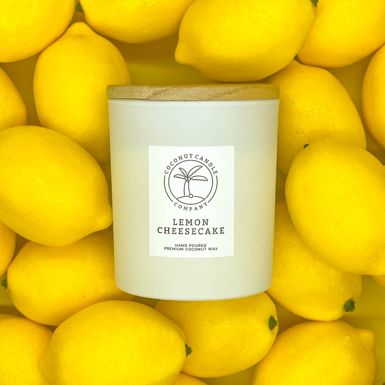 Lemon Cheesecake Candle: 4oz, 6oz, 8oz