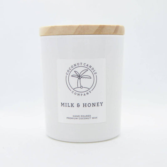 Milk & Honey Candle: 6oz or 8oz