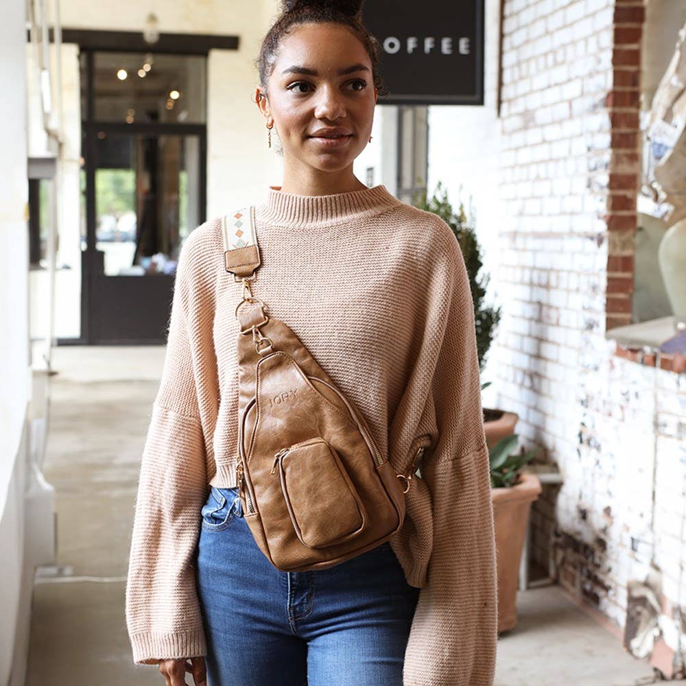 Best Seller! Sling Cross Body Bag | Hailey Sand