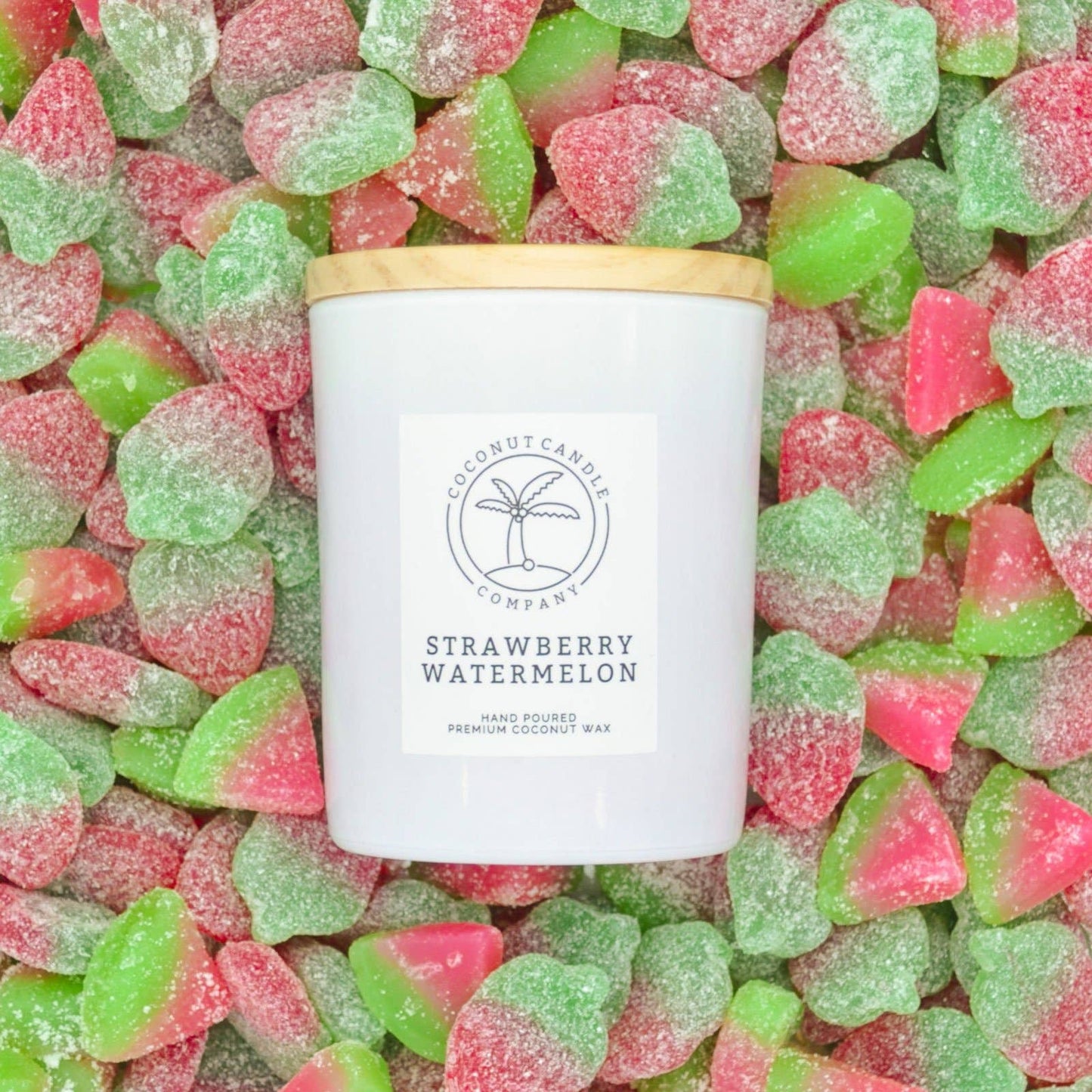 Strawberry Watermelon Candle: 6oz or 8oz